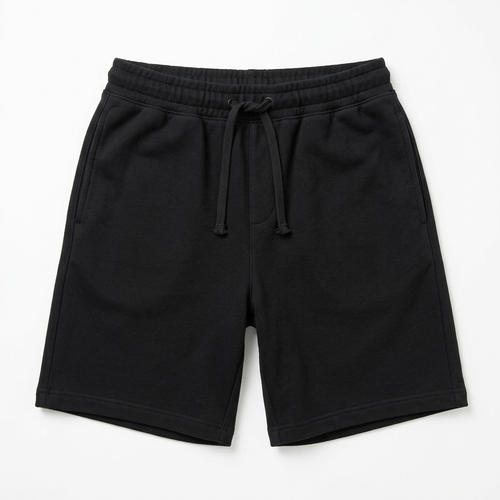 Black shorts front