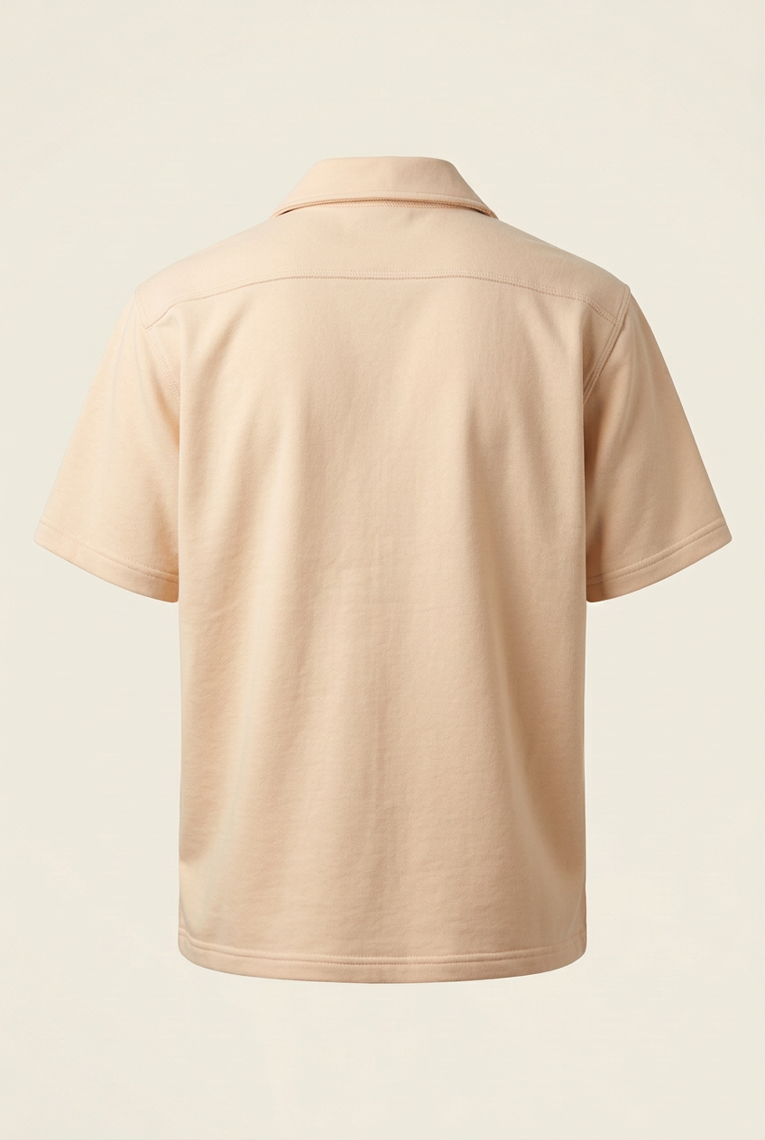 Off White French terry shirt back