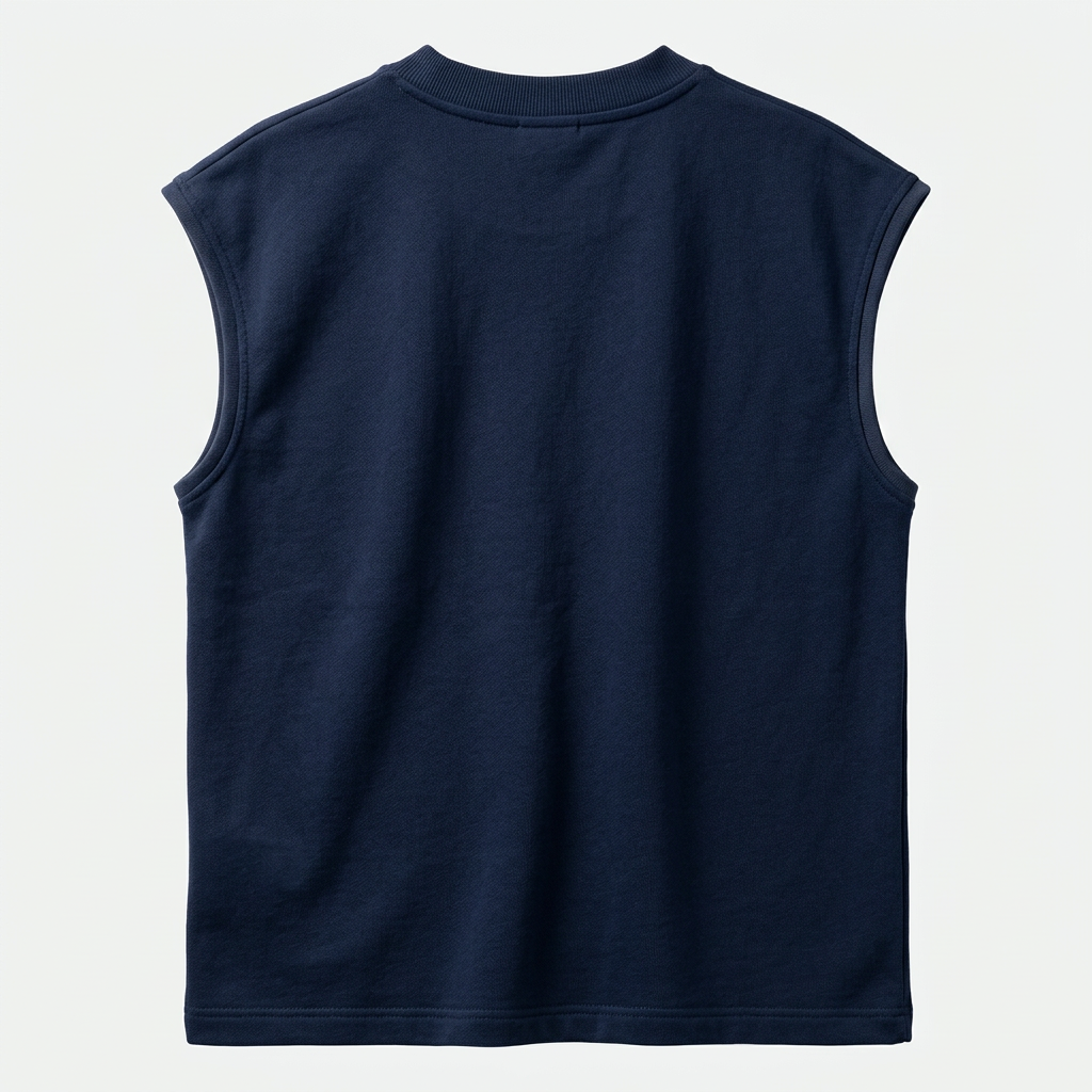 Realistic Pearl Blue tank top back