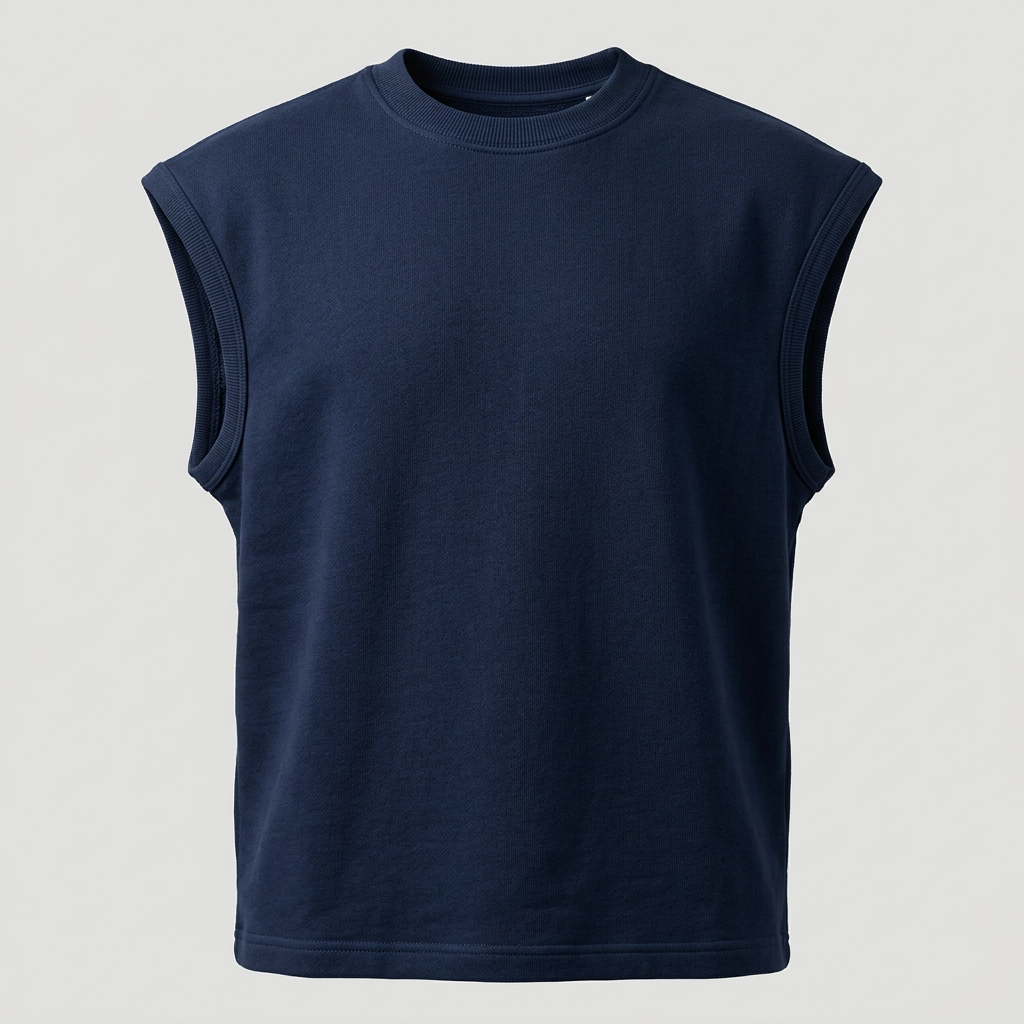 Realistic Pearl Blue tank top front
